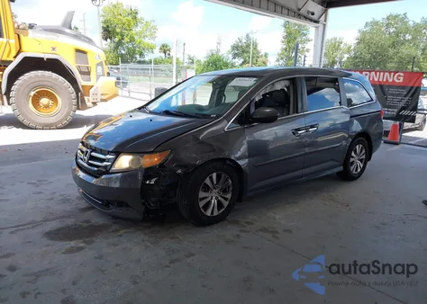 2016 Honda Odyssey Ex-L из США, поврежденный, VIN 5FNRL5H65GB052868